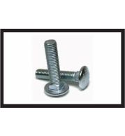 Carriage Bolts – Round Head Square Neck Bolts for Wood and Timber Fixing – Mild Steel Zinc Plated, Stainless Steel A2/A4, M5-M20 Coarse Thread, Mushroom Head to Prevent Turning During Nut Tightening